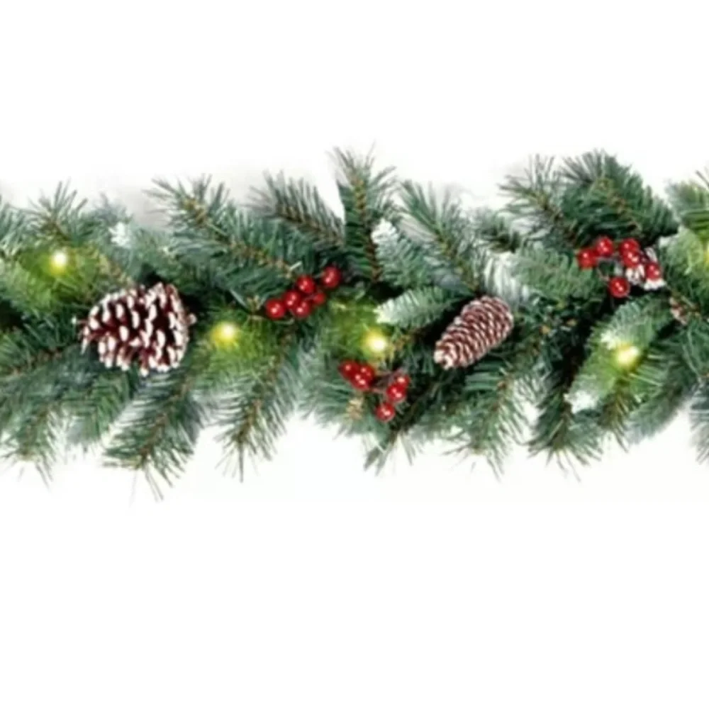 Lighted Garland (9-feet)